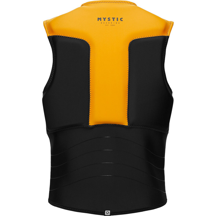 2024 Mystic Da Uomo Block Kite Front Zip Impact Vest 35005.230212 - Retro Orange